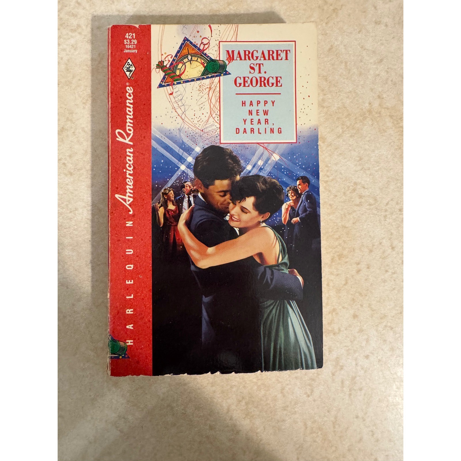 Harlequin American Romance Happy New Year Darling Margaret St George 1992 Vtg