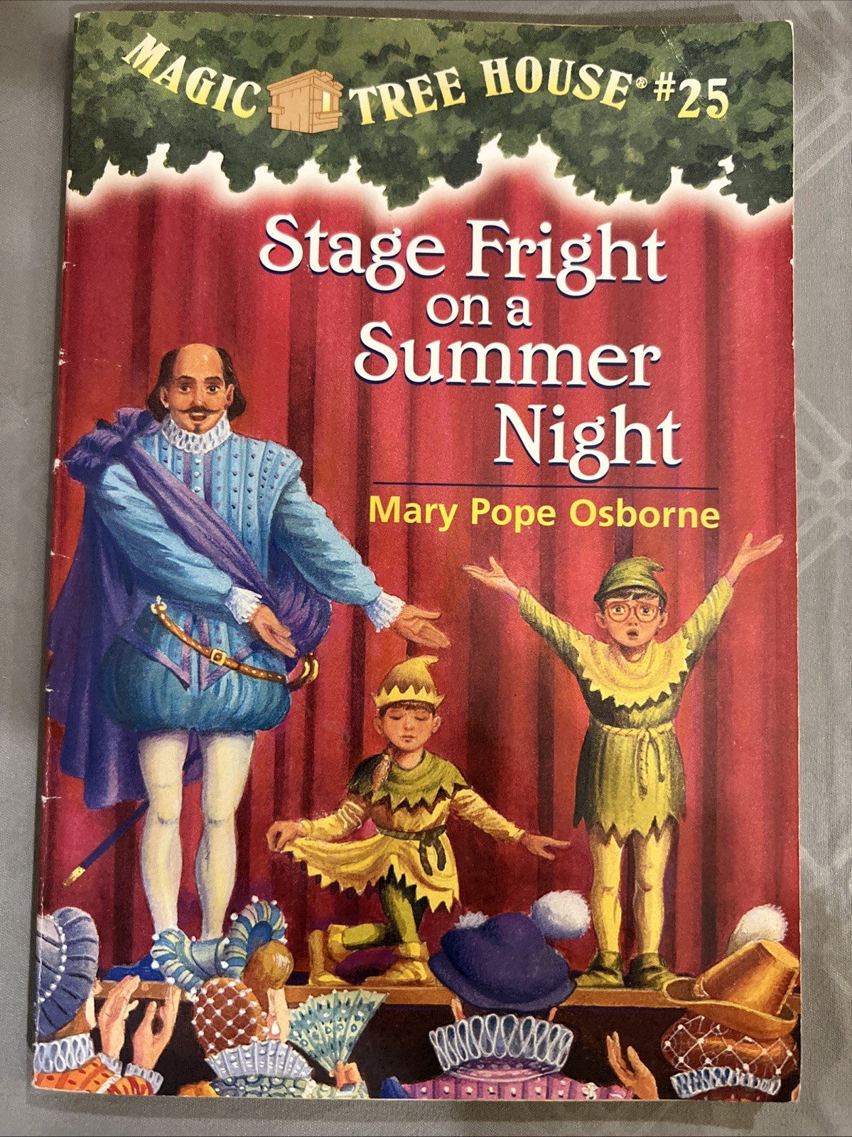 Stage Fright on a Summer Night by Mary Pope Osborne (2002, Trade Paperback)