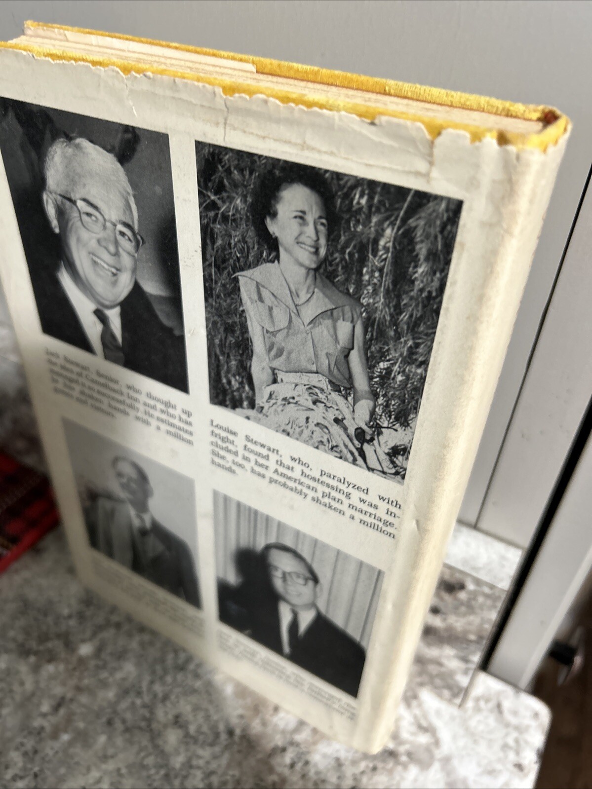 SIGNED We Met at Camelback: Story of Jack & Louise Stewart INN Stevenson (1968)
