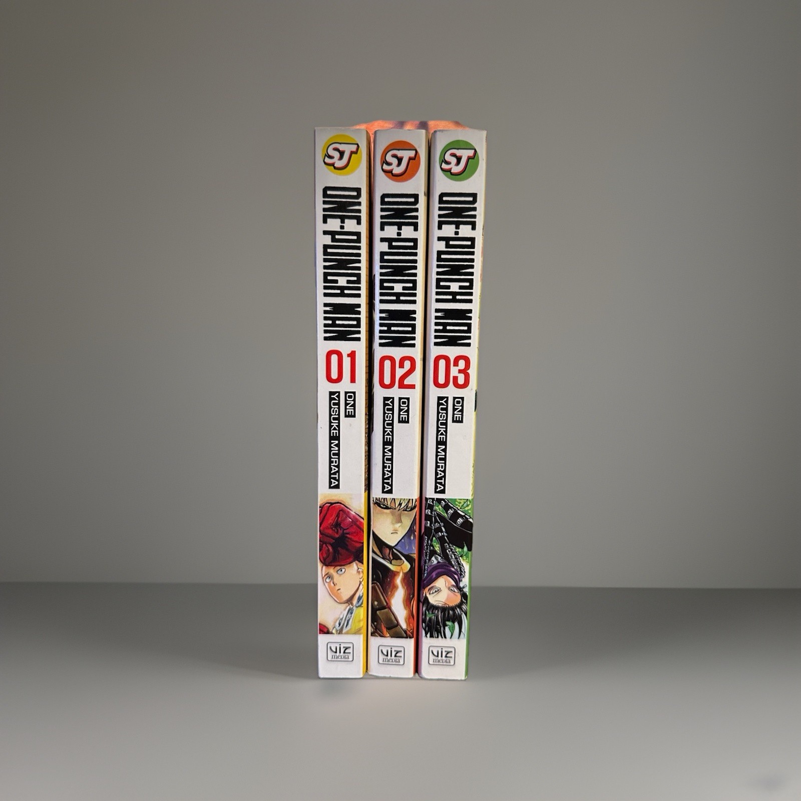 One-Punch Man Manga Lot of 3 Vol 1-3 1 2 3 Yusuke Murata Shonen Jump Anime