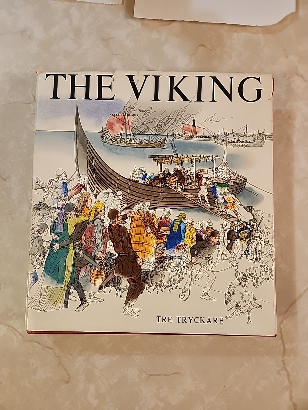 The Viking by Tre Tryckare 1996 HC/DJ illustrated, 287 pgs.