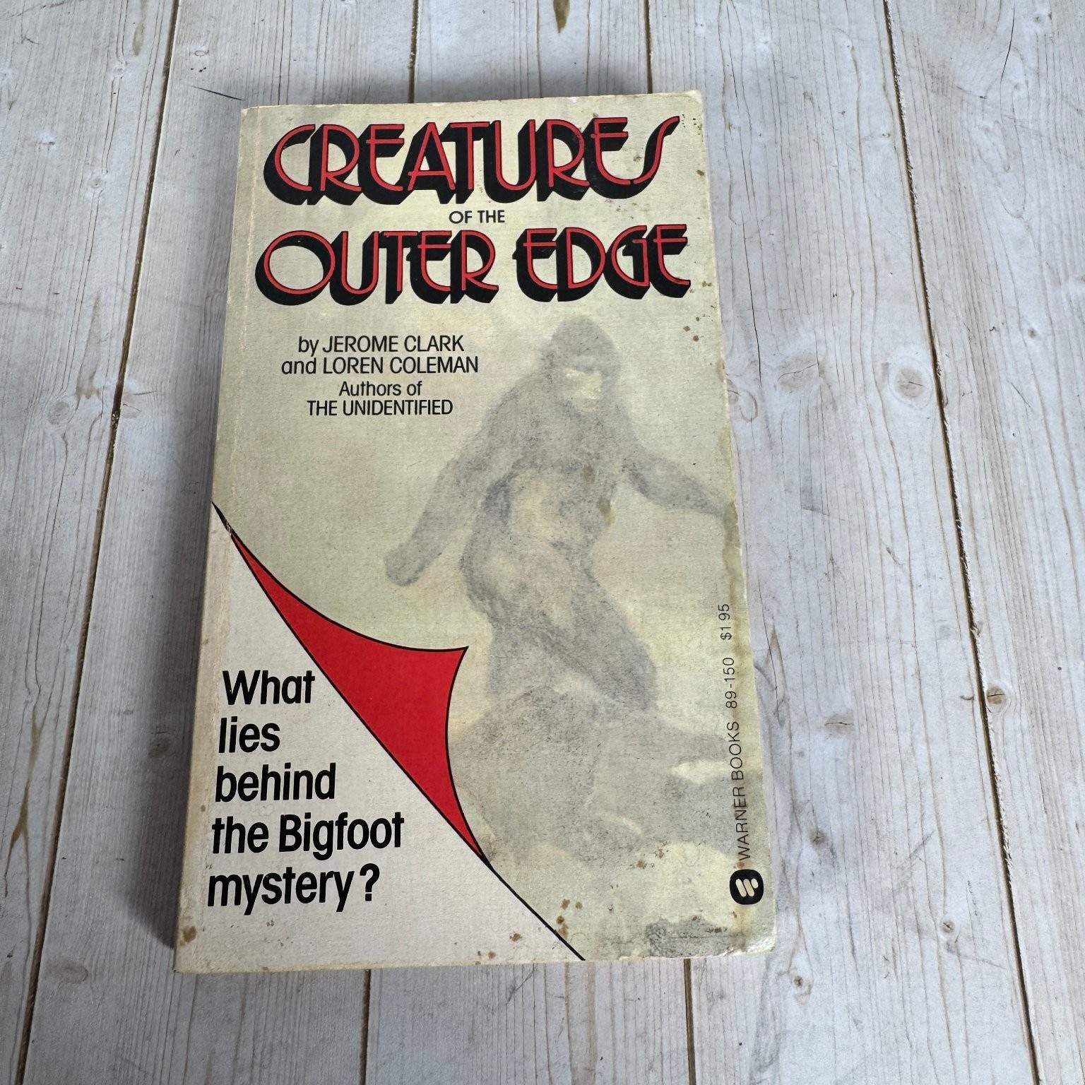 Creatures Outer Edge Clark Coleman 1978 First Printing Bigfoot Cryptozoology