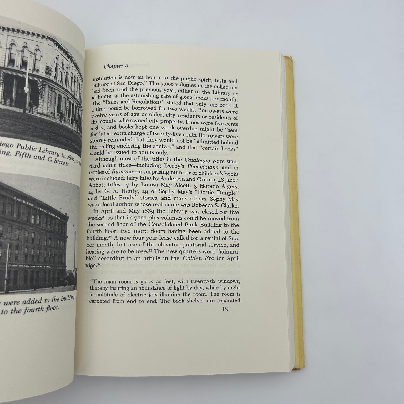 Turning the Pages Clara E. Breed 1983 Signed San Diego Public Library History