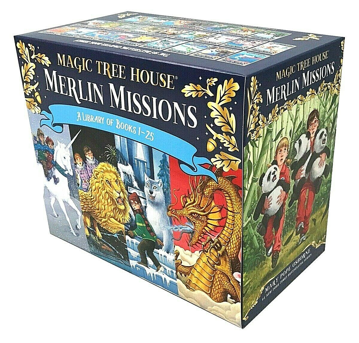 Magic Tree House Merlin Missions 1-25 Books Collection Boxed Set NEW Paperback
