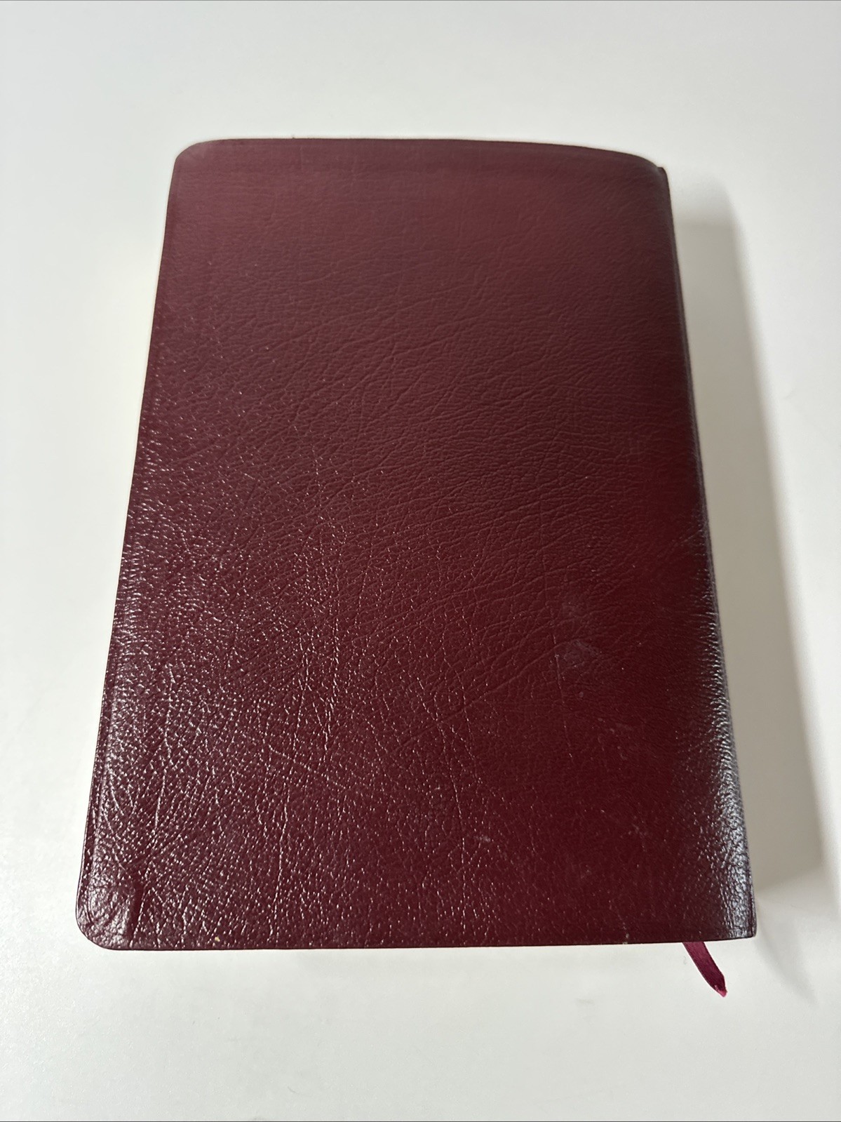 Moody Ryrie Study Bible 1994 Expanded Ed NIV Leather Burgundy Red Letter Indexed