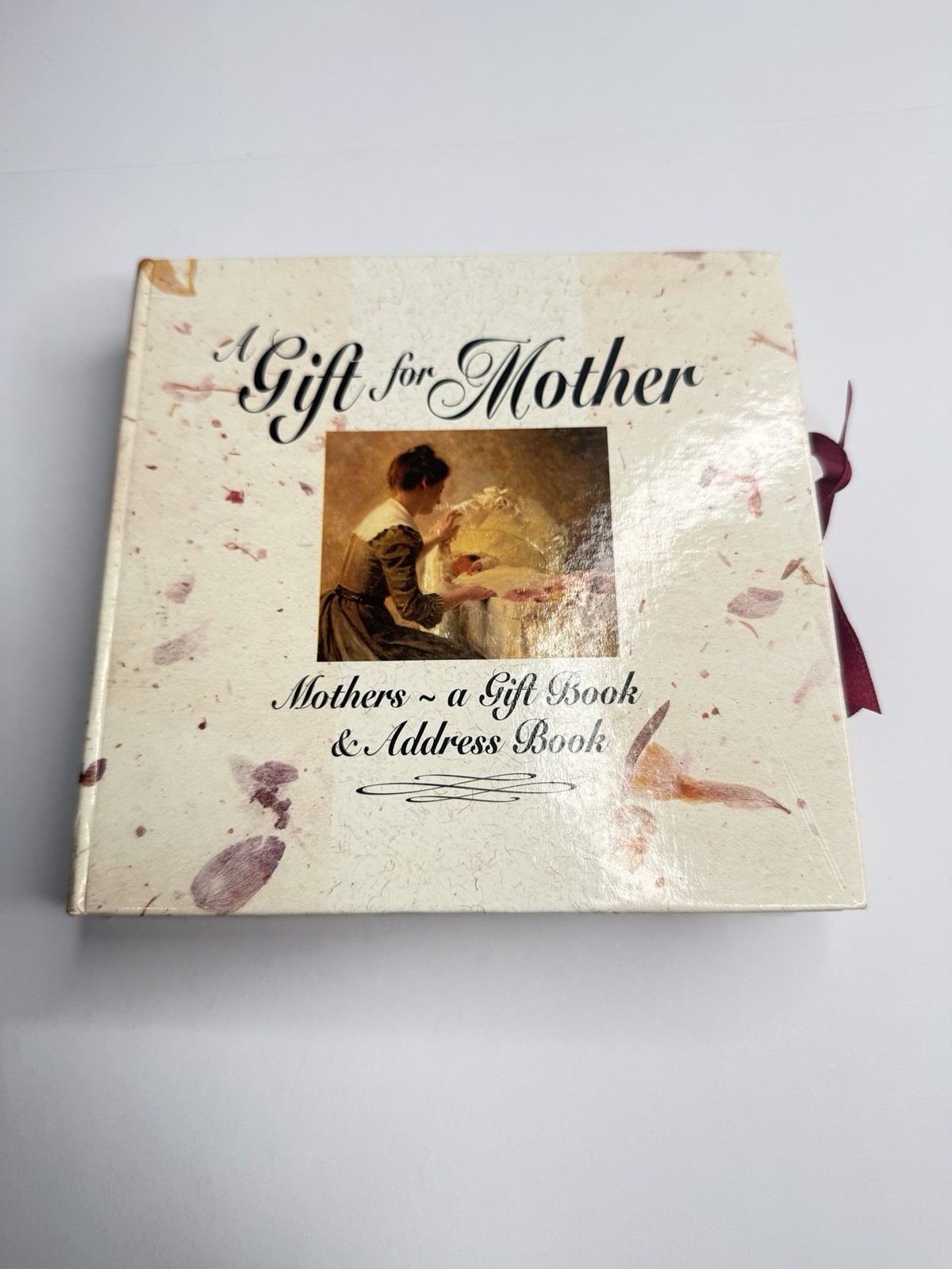Mothers Gift Book with Address Book and Illustrated book of Poems 6.5” Y2K