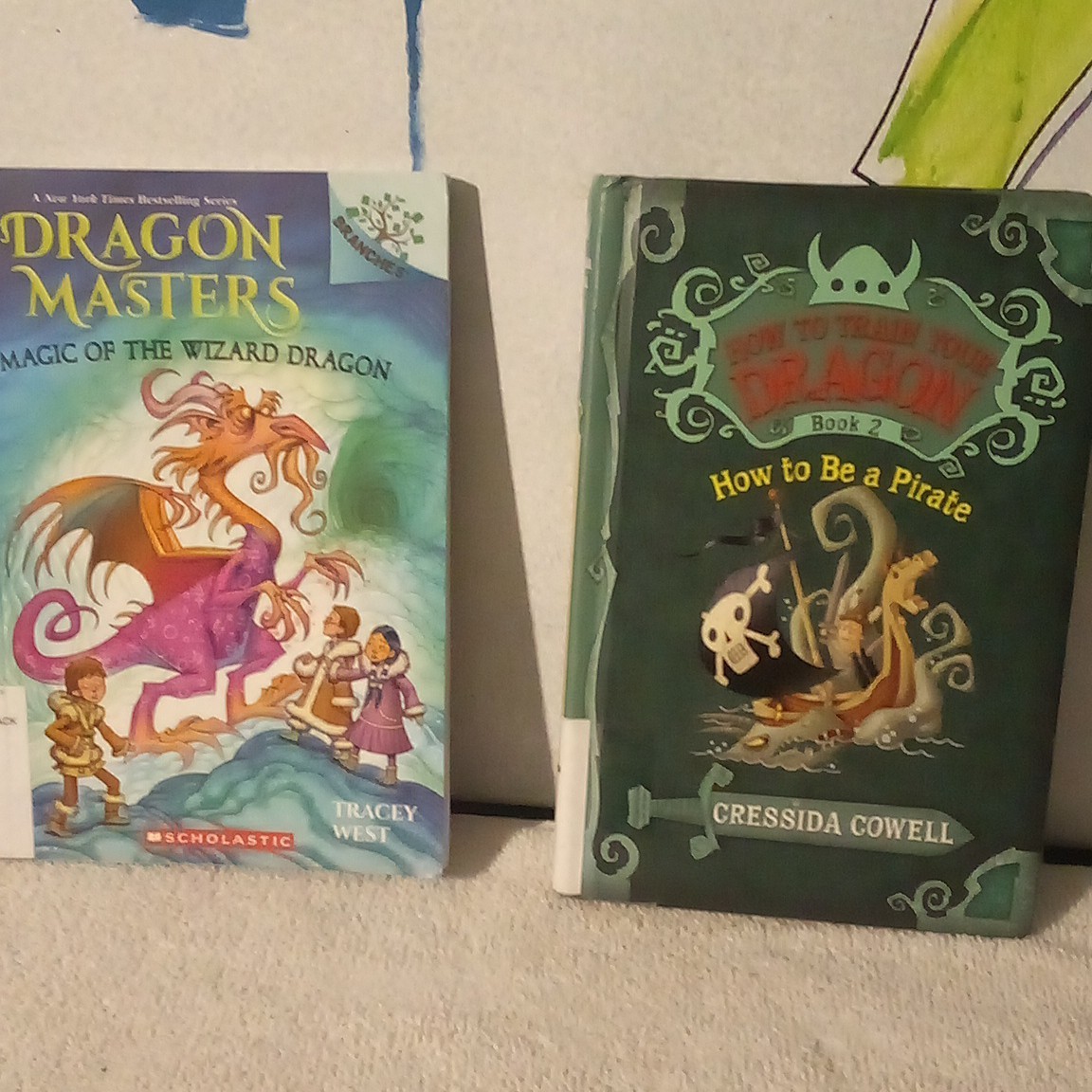 Dragon Masters #29 Magic of the Wizard Dragon + How To Train Your Dragon #2 lot