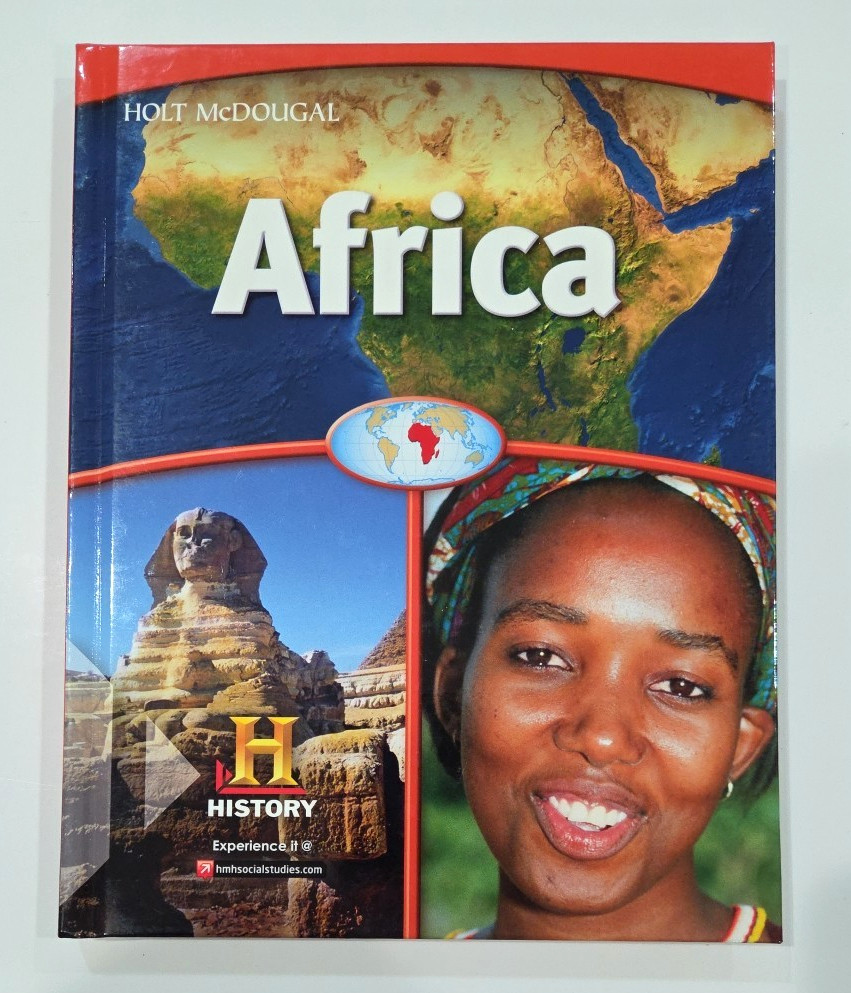 Holt McDougal WORLD GEOGRAPHY: AFRICA Student Ed., Hardcover, 2012, Grades 6-8