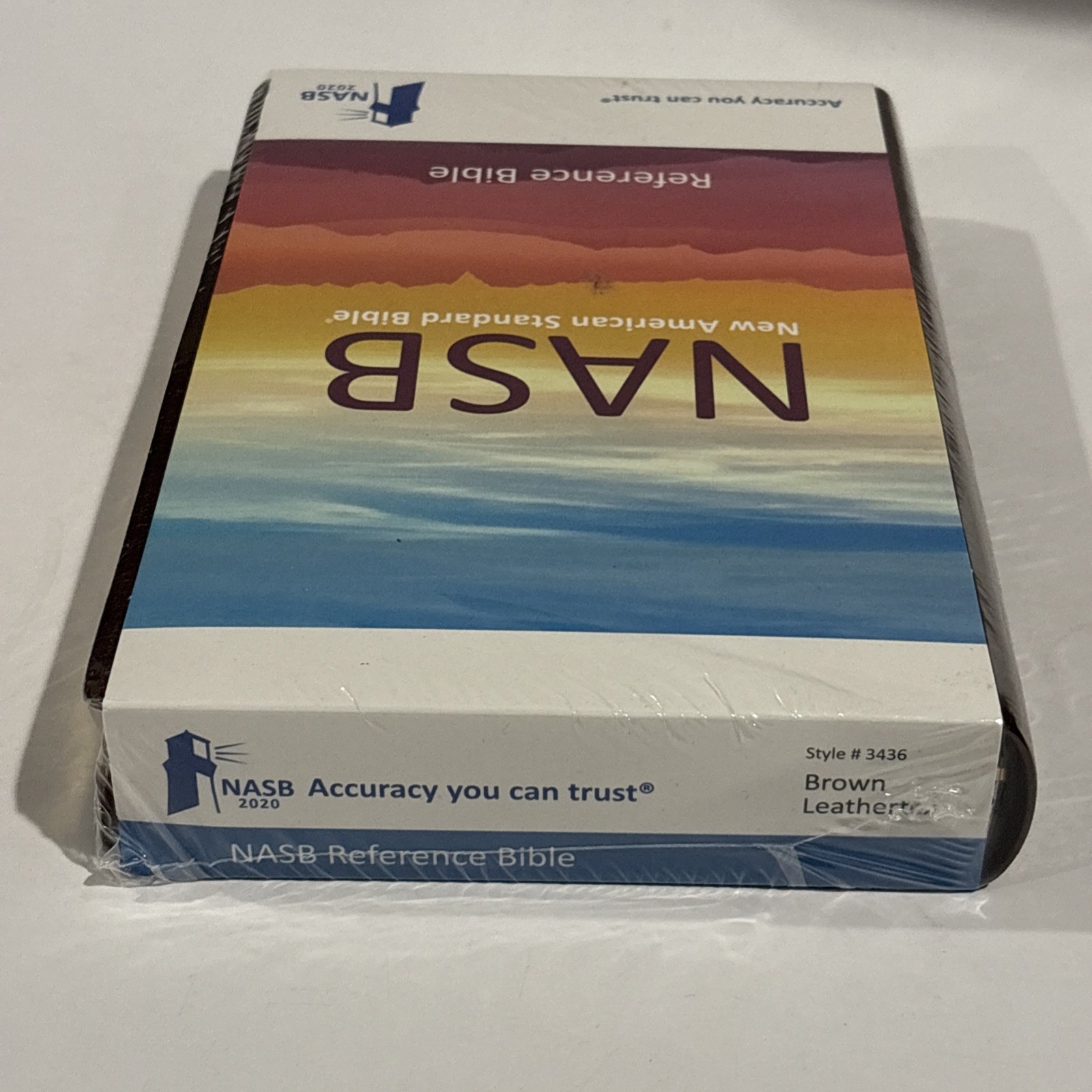 NASB Reference Bible Soft Cover Brown 2020 – NEW & SEALED