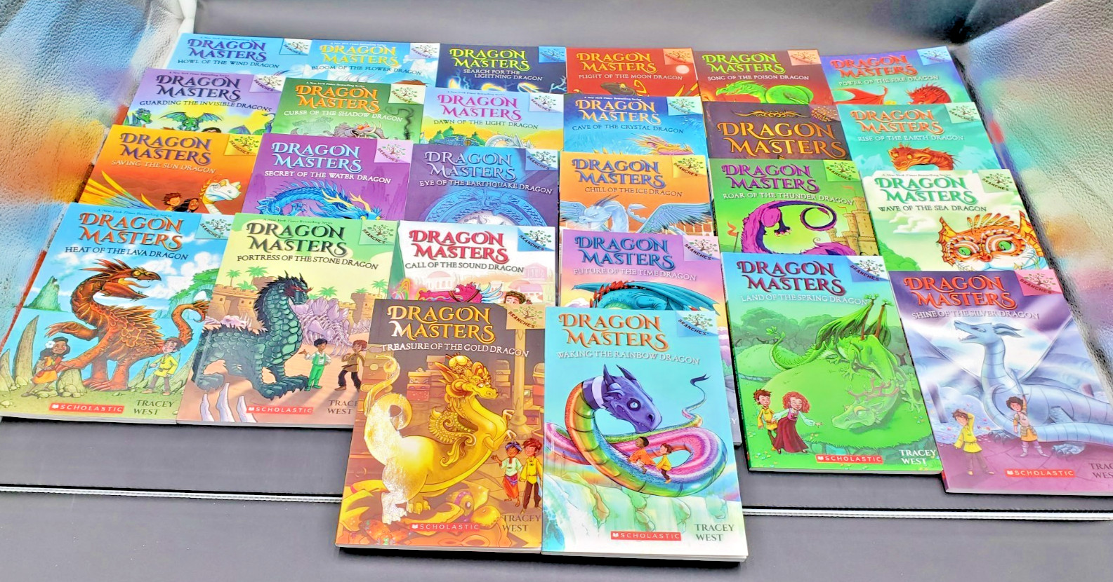 Dragon Masters Book Volumes 1–24 set Tracy West Scholastic &Guide Dragon Masters