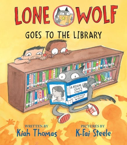 Lone Wolf Goes to the Library by Kiah Thomas: New