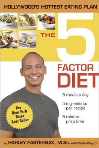 The 5 Factor Diet – Hardcover By Harley Pasternak – GOOD