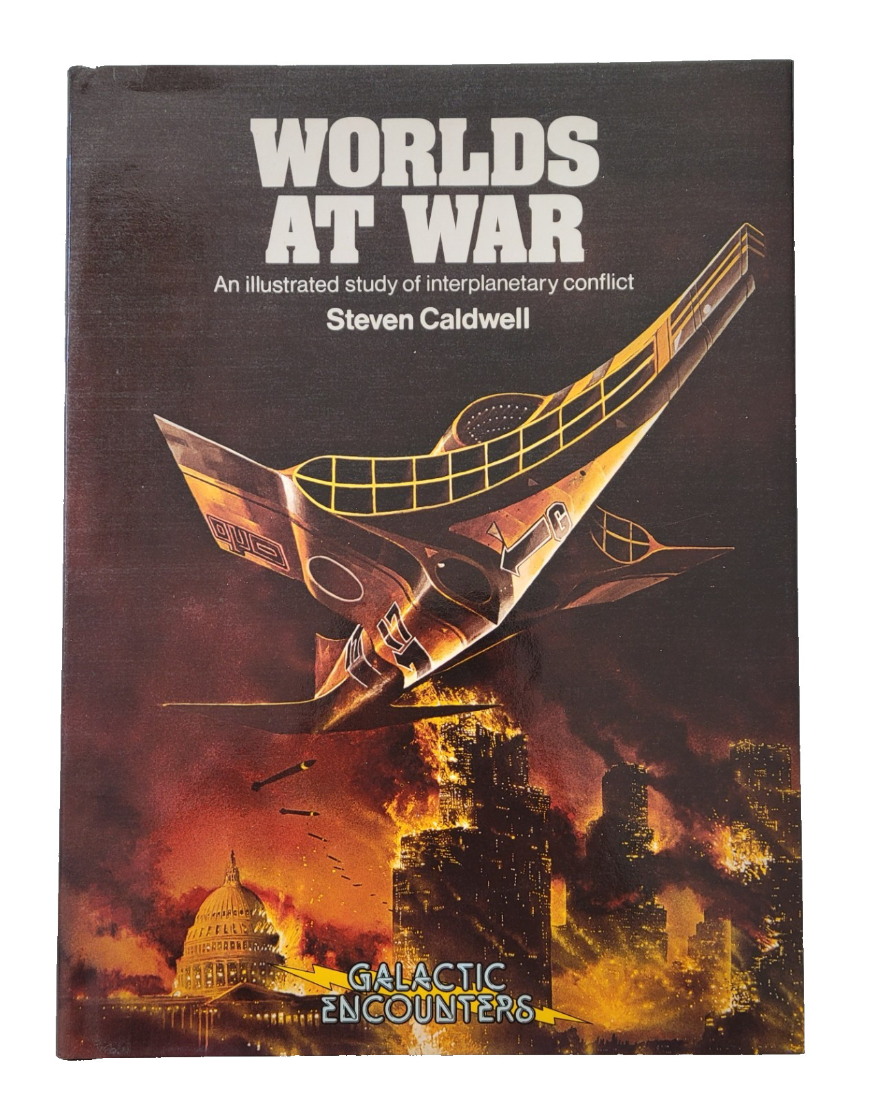 Worlds At War by Steven Caldwell, 1980 Crescent Books HC-DJ