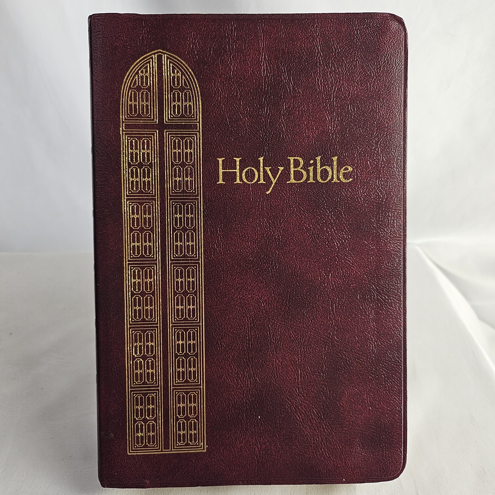 Holy Bible King James Version Giant Print Red Letter Edition 1990 w/ Maps