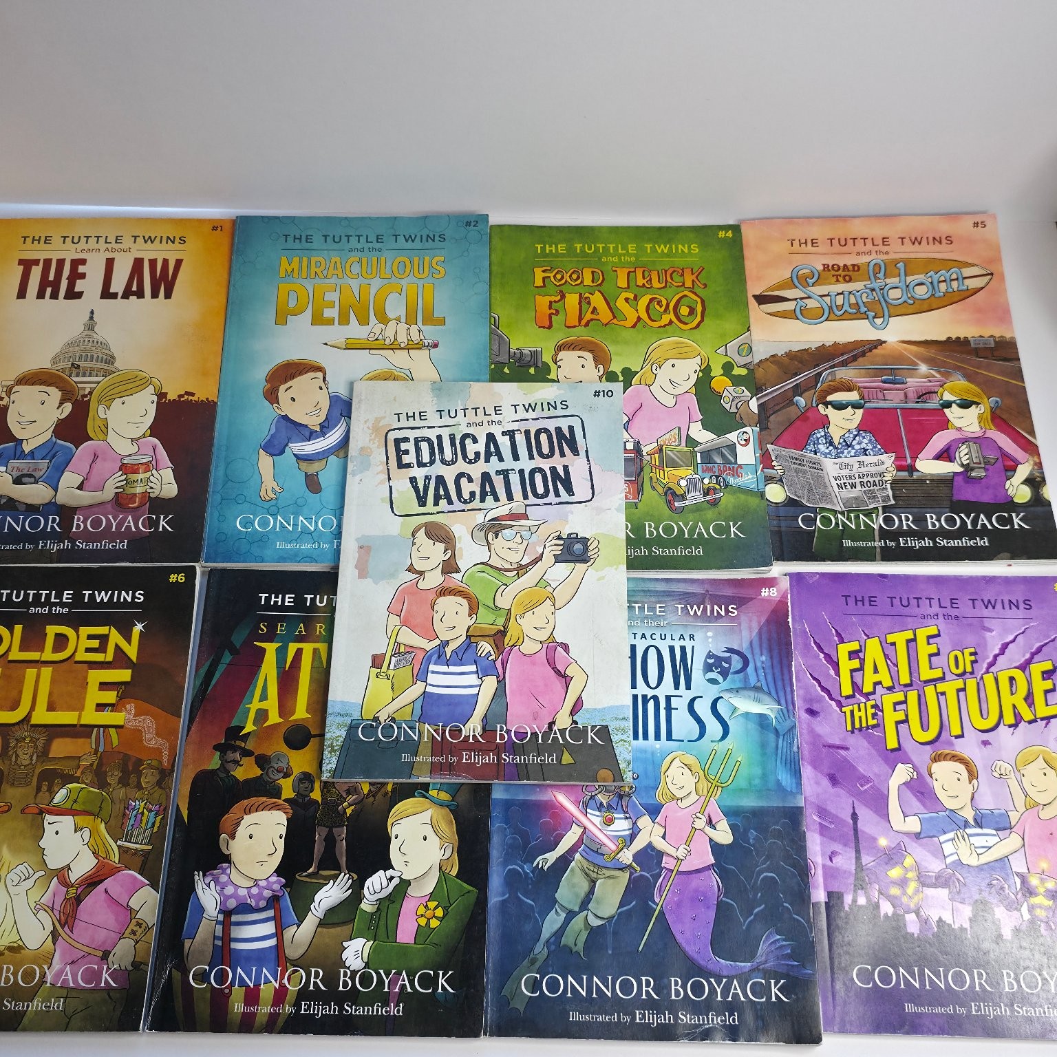 The Tuttle Twins Collection 9-Book Set Connor Boyack Children’s Education