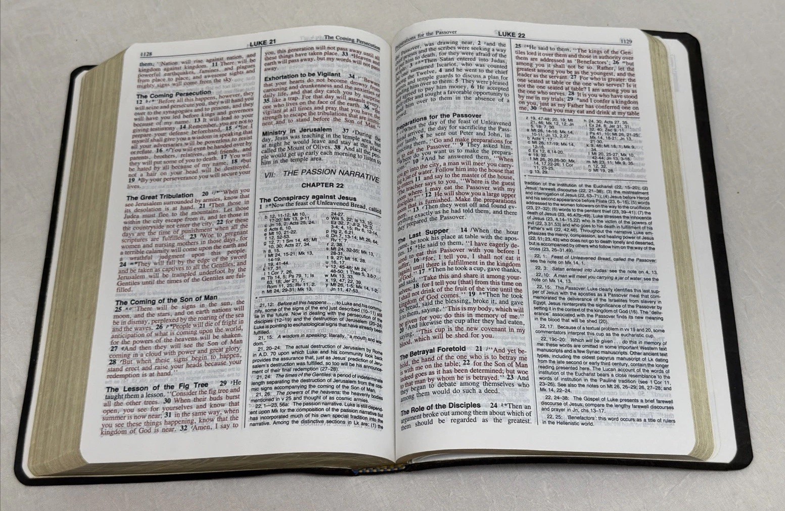 The New American Bible Revised Edition 2000 World Catholic Press Faux Leather PO