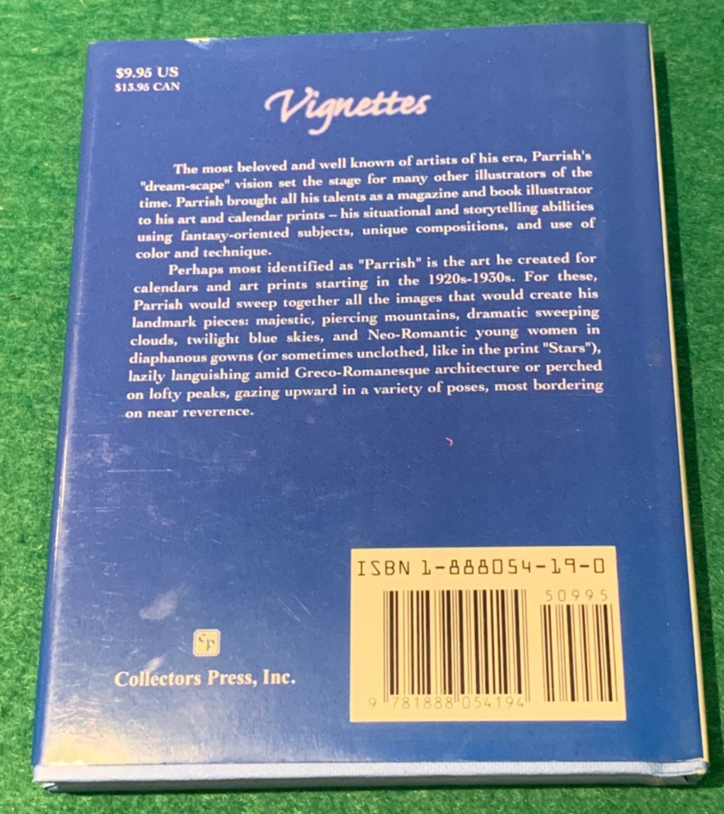Maxfield Parrish Vignettes Art Prints & Magazine Covers 1st US Ed HC DJ 1998