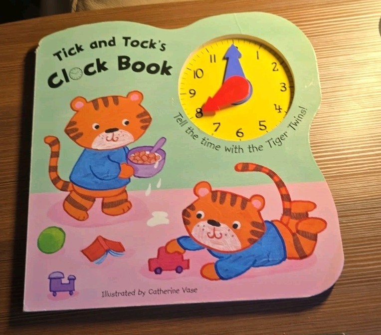 Tick and Tock’s Clock Book Hardcover