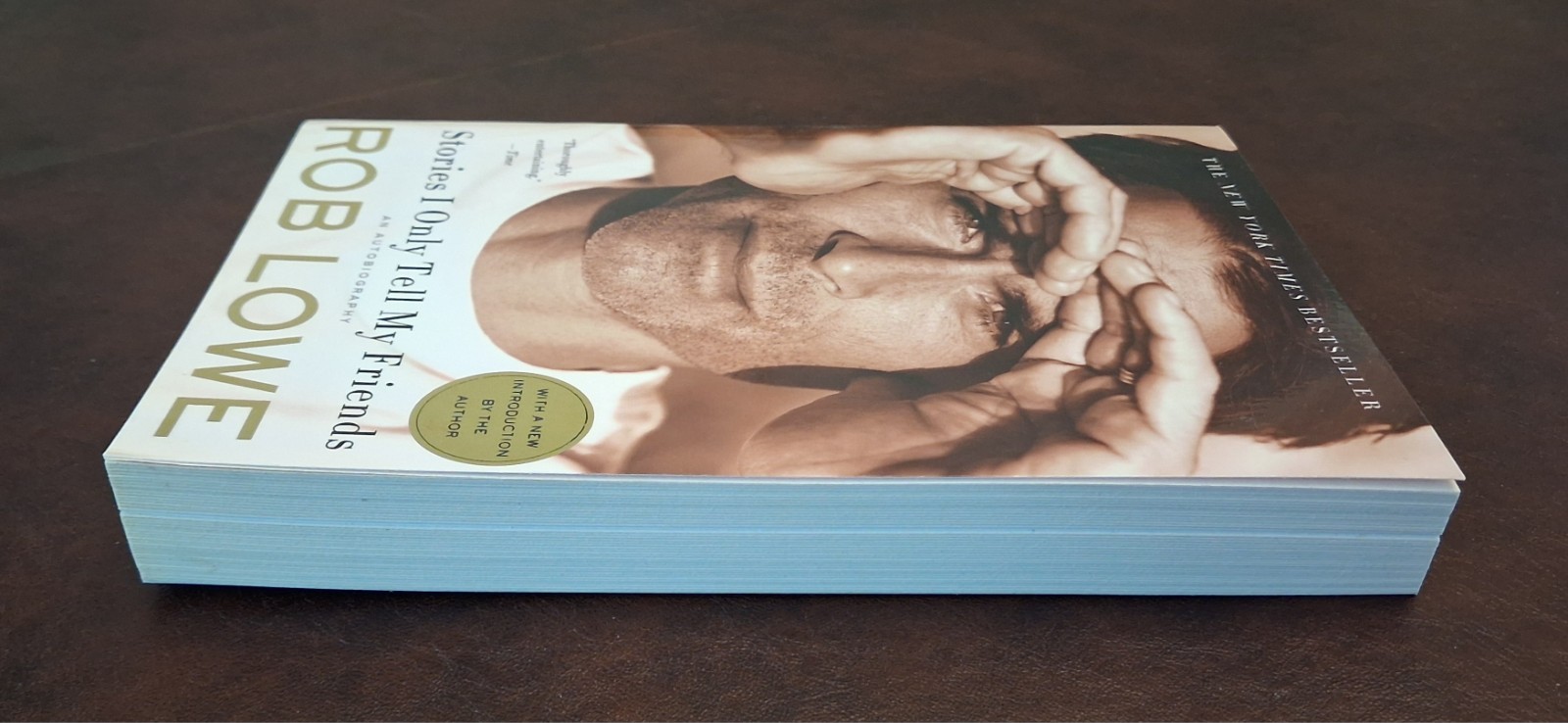 SIGNED Rob Lowe Autographed Book – Stories I Only Tell My Friends, 1st Edtn TPB