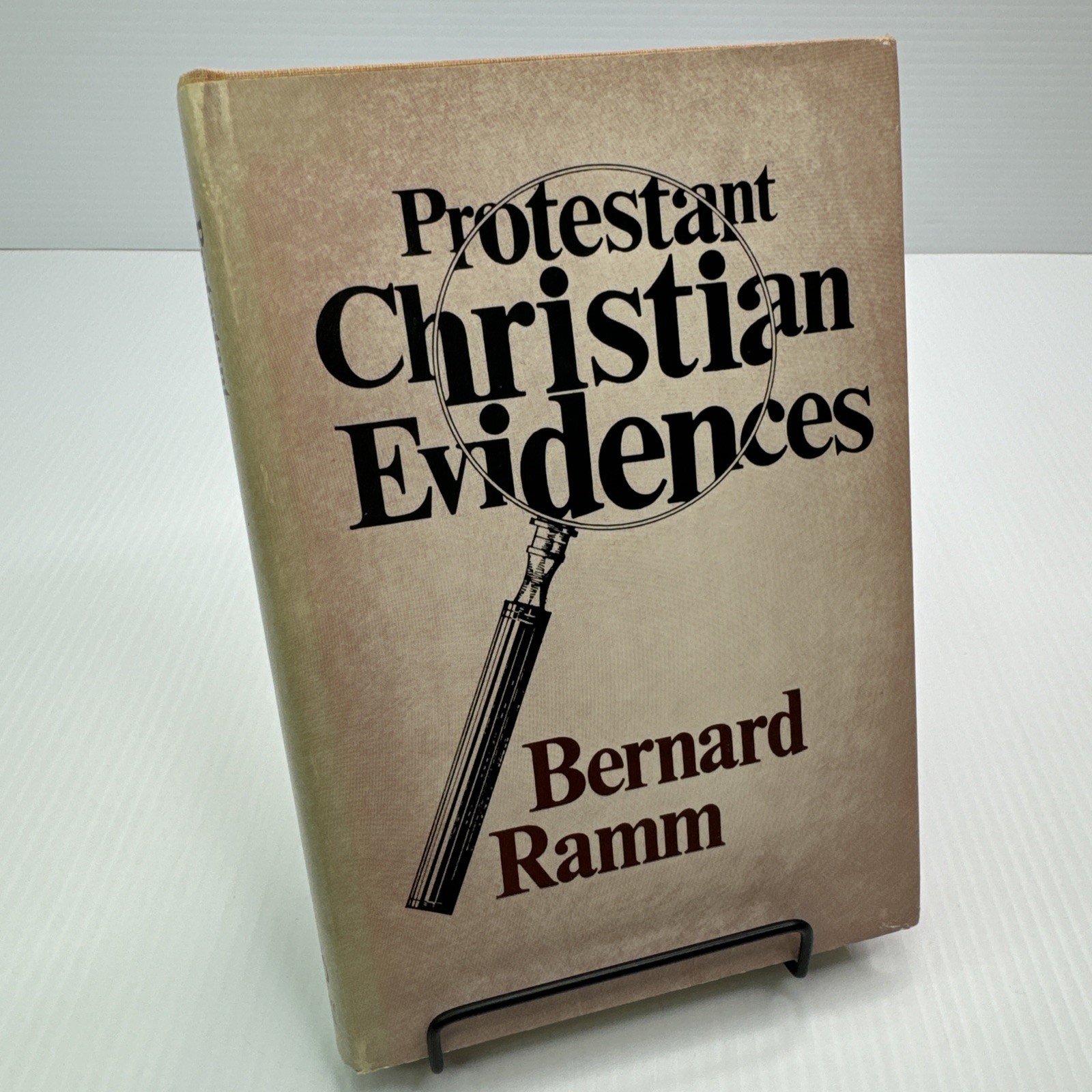 Protestant Christian Evidences Bernard Ramm Hardcove 12th Print 1971 Moody Press