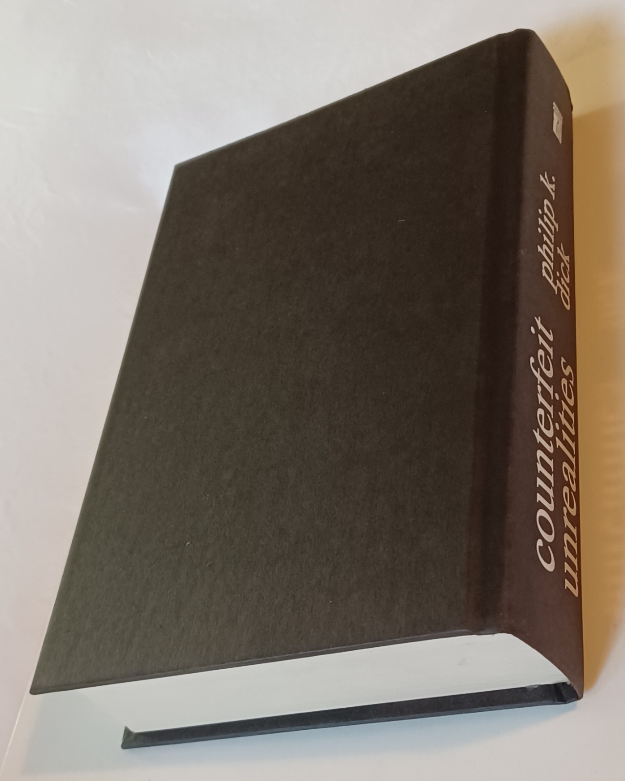 COUNTERFEIT UNREALITIES Philip K Dick HC DJ SFBC 2002 A Scanner Darkly 1st Print