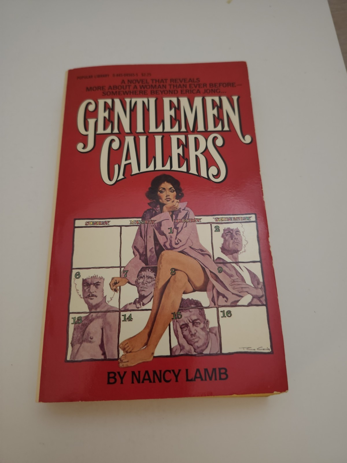 Gentleman Callers Nancy Lamb PB Sleeze Fawcett 1980 1st Print Like New Rare