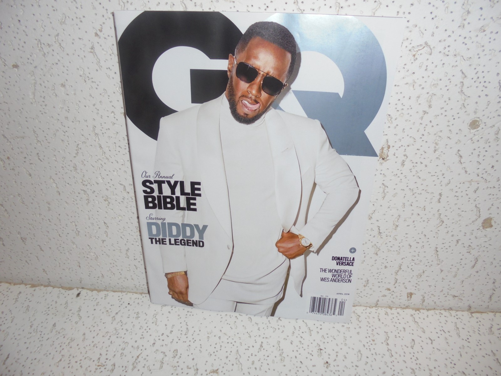 GQ April 2018 Gentlemen’s Quarterly Magazine Diddy The Legend