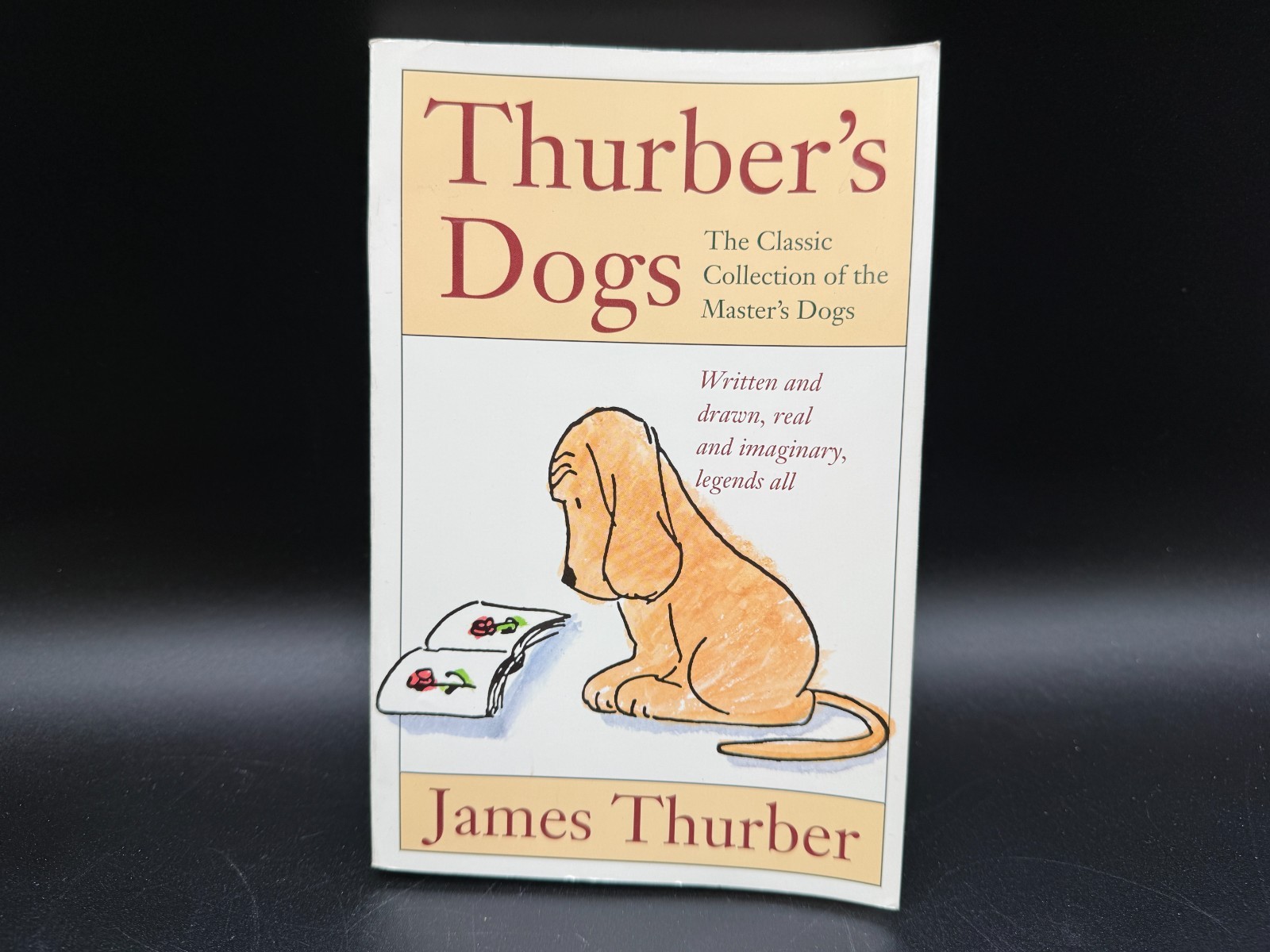 Thurbers Dogs James Thurber 1992 Fireside PB Humor Cartoon Classic Book *b3*