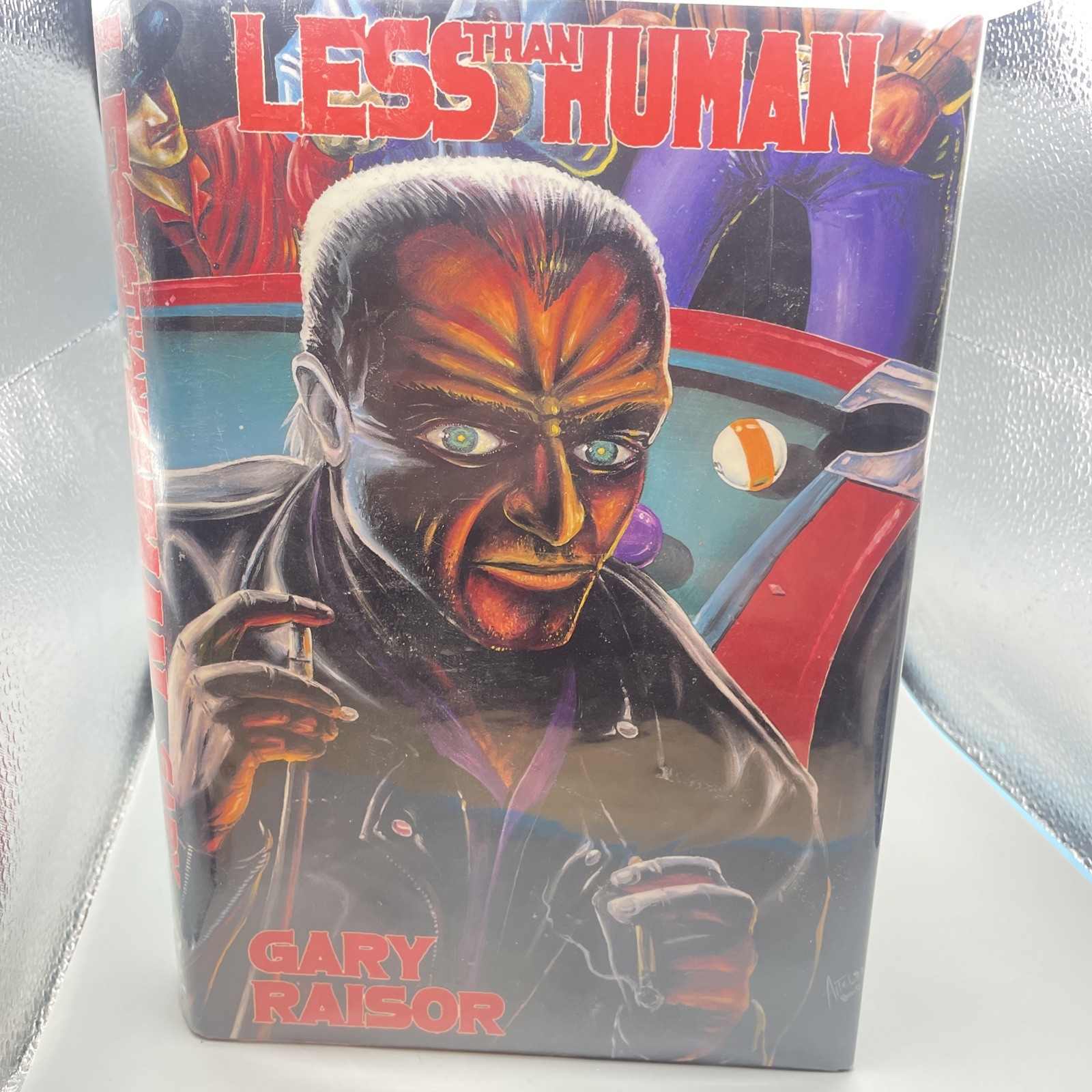 Signed Less Than Human By Gary Raisor First Edition Limited, First OCP Ed