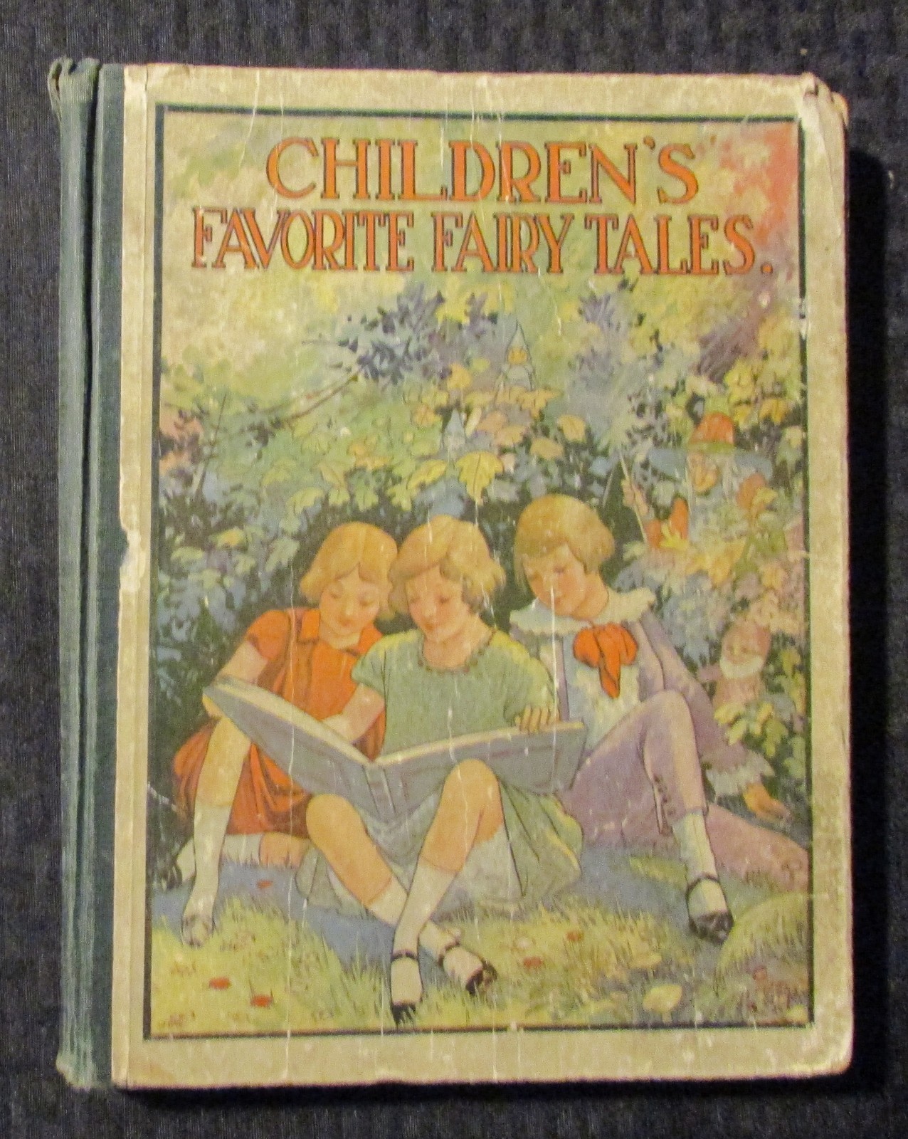 1918 CHILDREN’S Favorite Fairy Tales HC GD- 1.8 Cupples & Leon Co.Illustrated