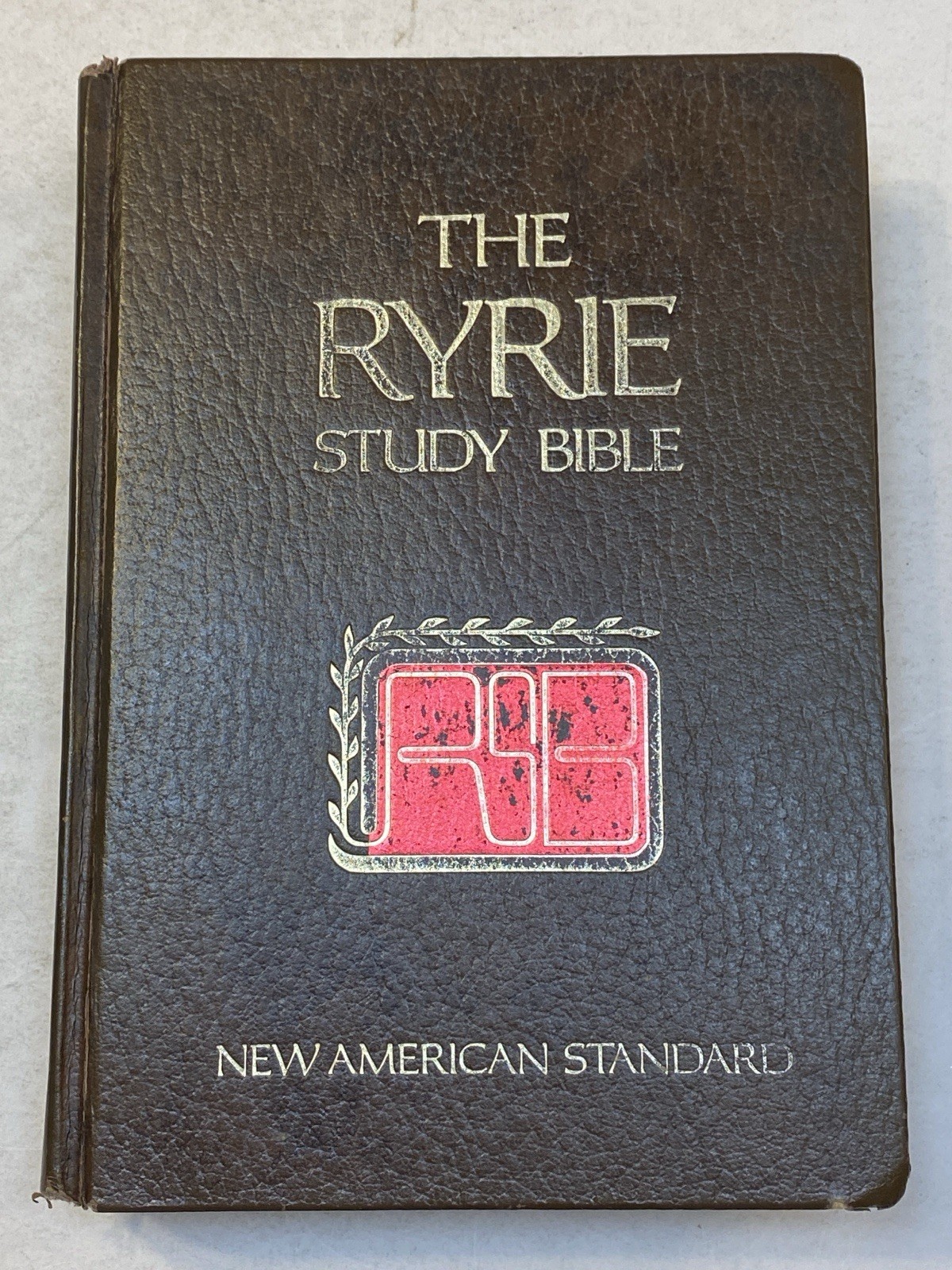 Ryrie Study Bible New American Standard Holy Charles Caldwell 1978 Moody Press
