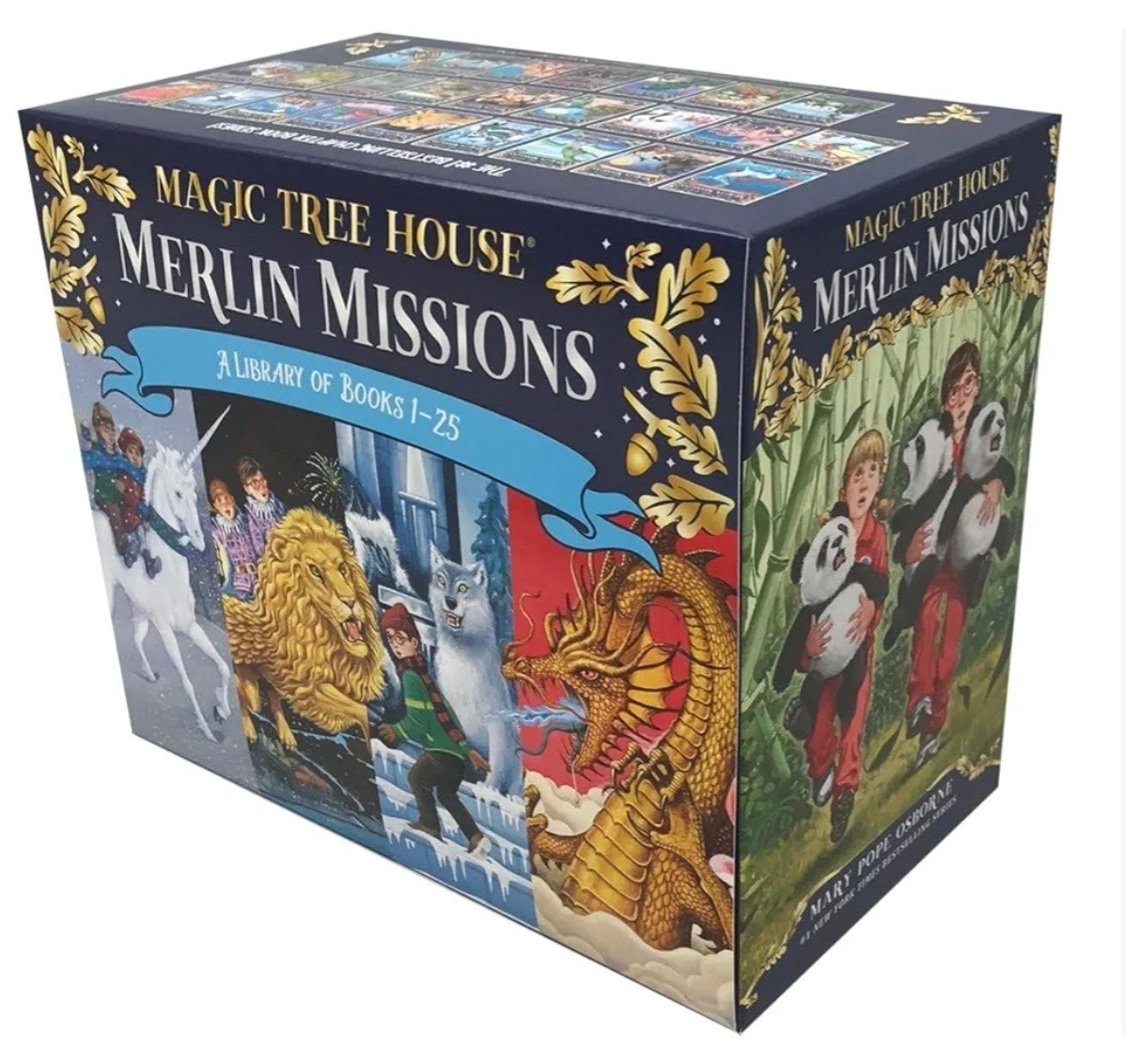 Magic Tree House Merlin Missions Books 1-25 Boxed Set by Mary Pope Osborne…