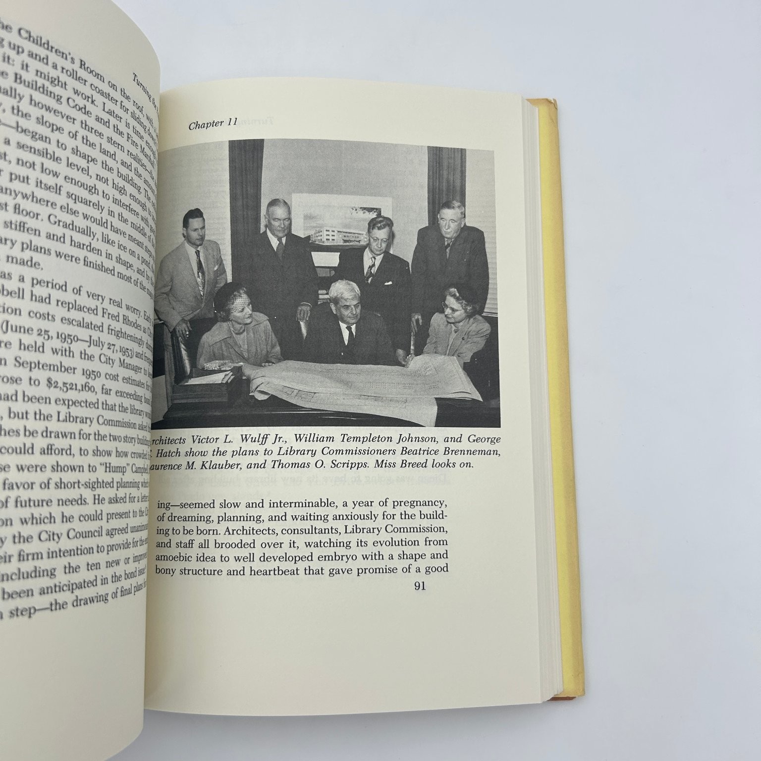 Turning the Pages Clara E. Breed 1983 Signed San Diego Public Library History