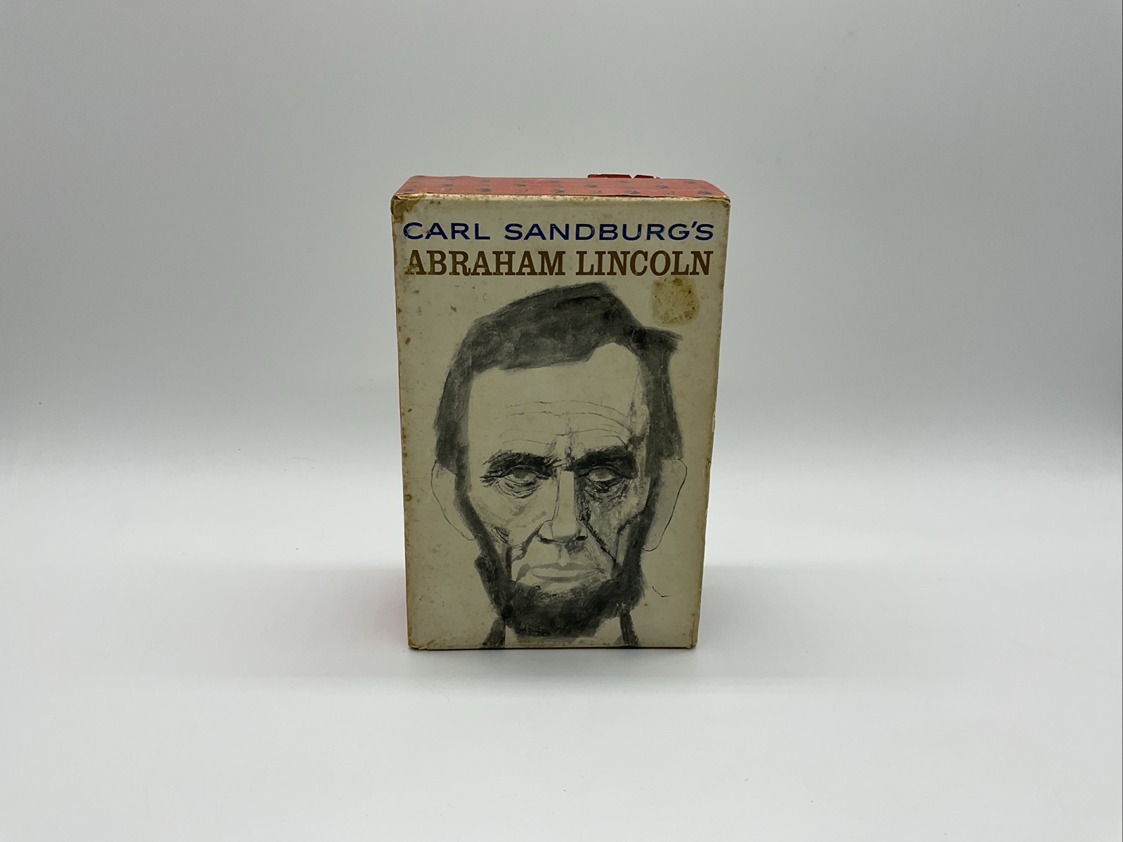 Vintage Abraham Lincoln Prairie War Years Carl Sandburg 3 Vol Box Set 1968 USA
