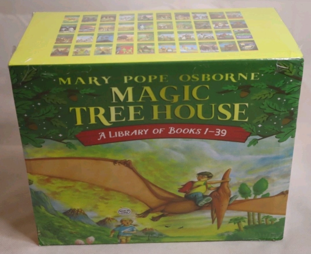 MAGIC TREE HOUSE BOOK BOX SET 1-39 BRAND NEW SEALED LOT MARY POPE OSBORNE BUNDLE