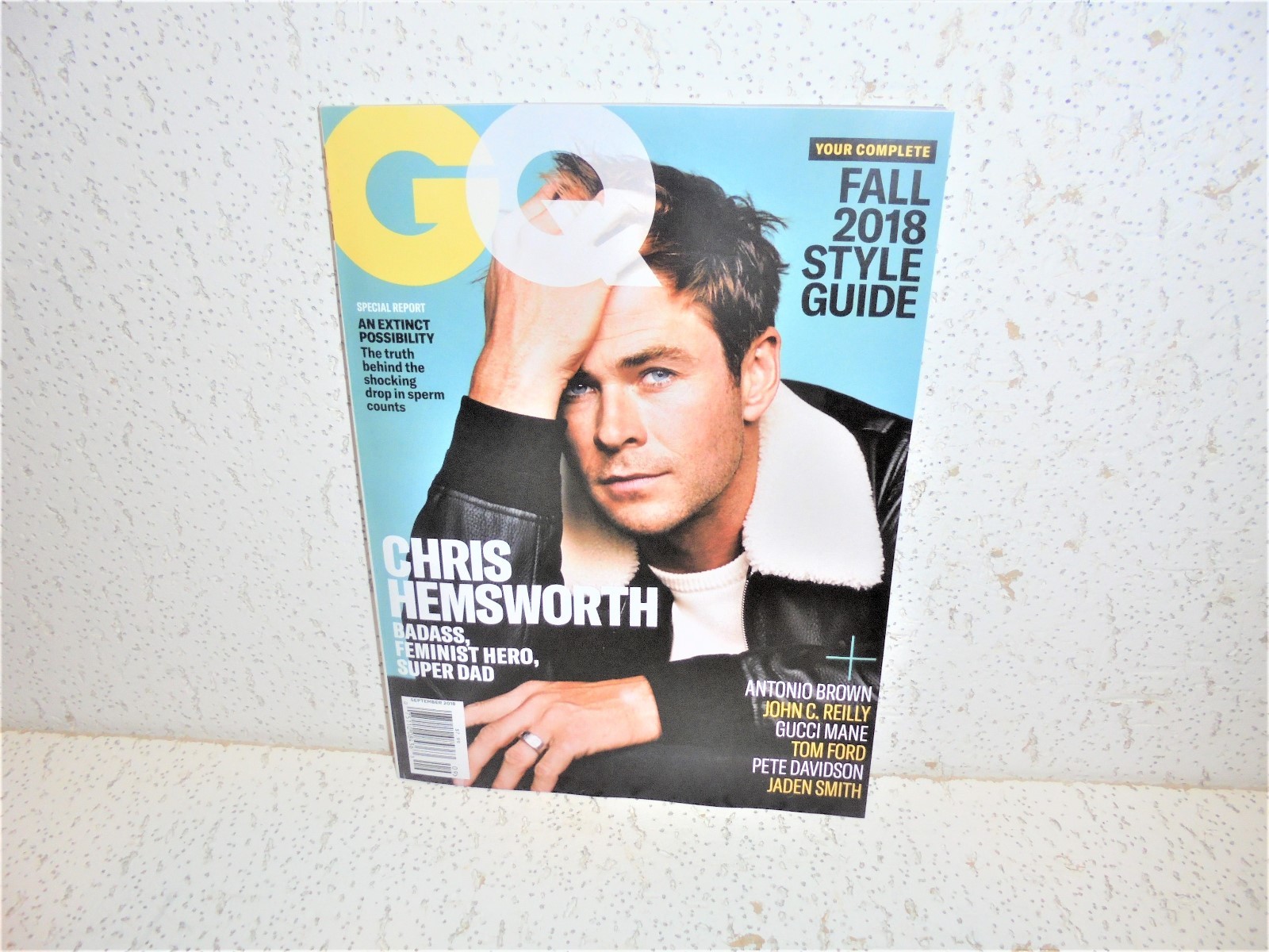 GQ September 2018 Gentlemen’s Quarterly Magazine Chris Hemsworth