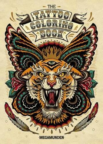 Tattoo Coloring Book – Paperback By Munden, Oliver – VERY GOOD