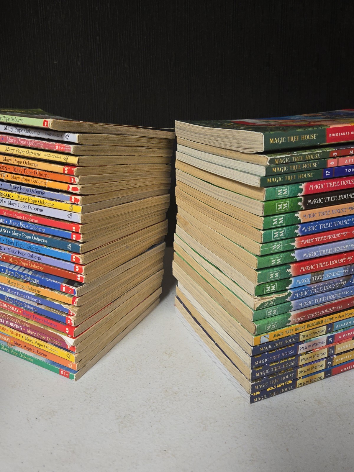 Lot Of 47 Magic Tree House Series by Mary Pope Osborne Scholastic Set