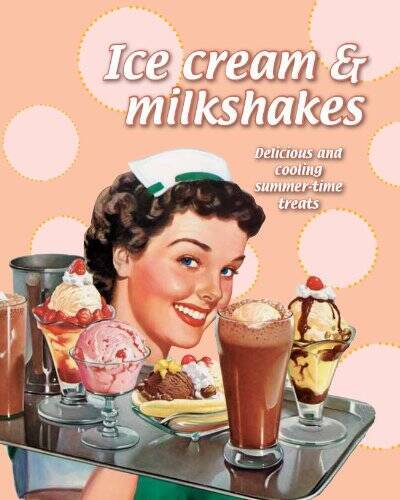 Ice Cream Milkshakes – Hardcover By Parragon Books – GOOD