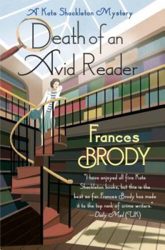 Death of an Avid Reader: A Kate Shackleton Mystery – Hardcover – VERY GOOD