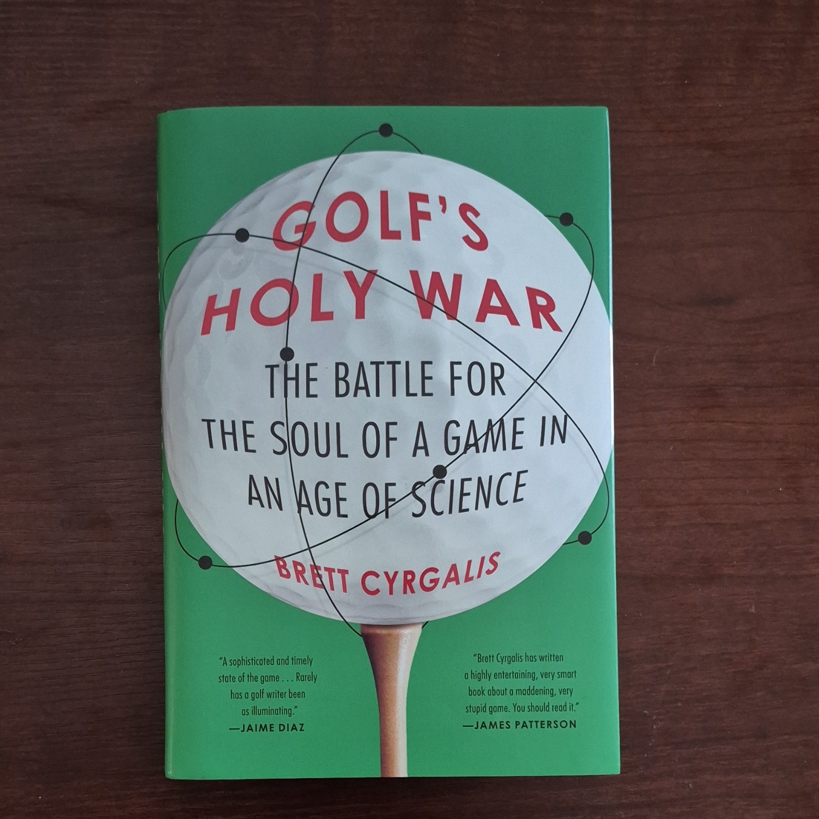 Golf’s Holy War by Brett Cyrgalis Hardcover Avid Reader Press 2020 Golf Science